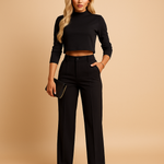 Women's Suit Top and Pants Set
