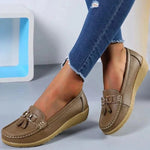 Leather Orthopedic Loafers for Women