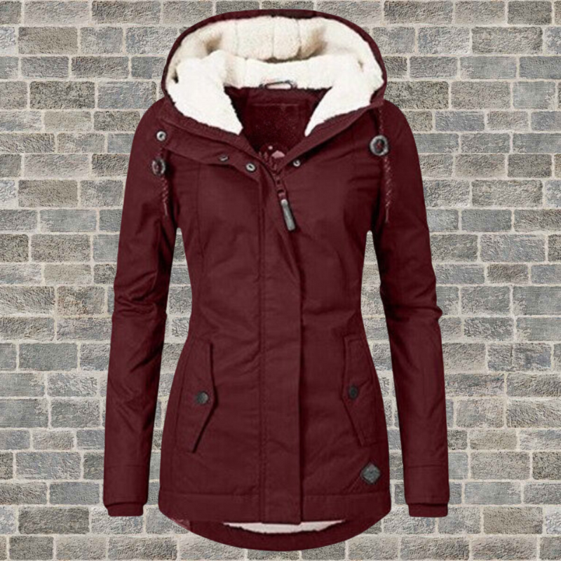 Winter Coat with Hood for Women