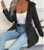 Reversible Coat with Leopard Print for Women
