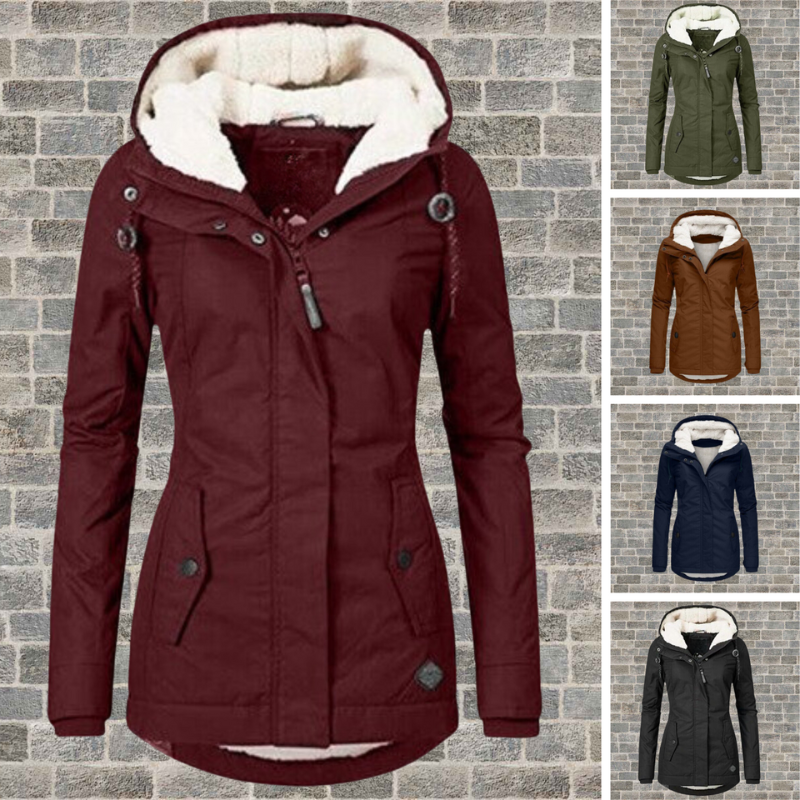 Winter Coat with Hood for Women