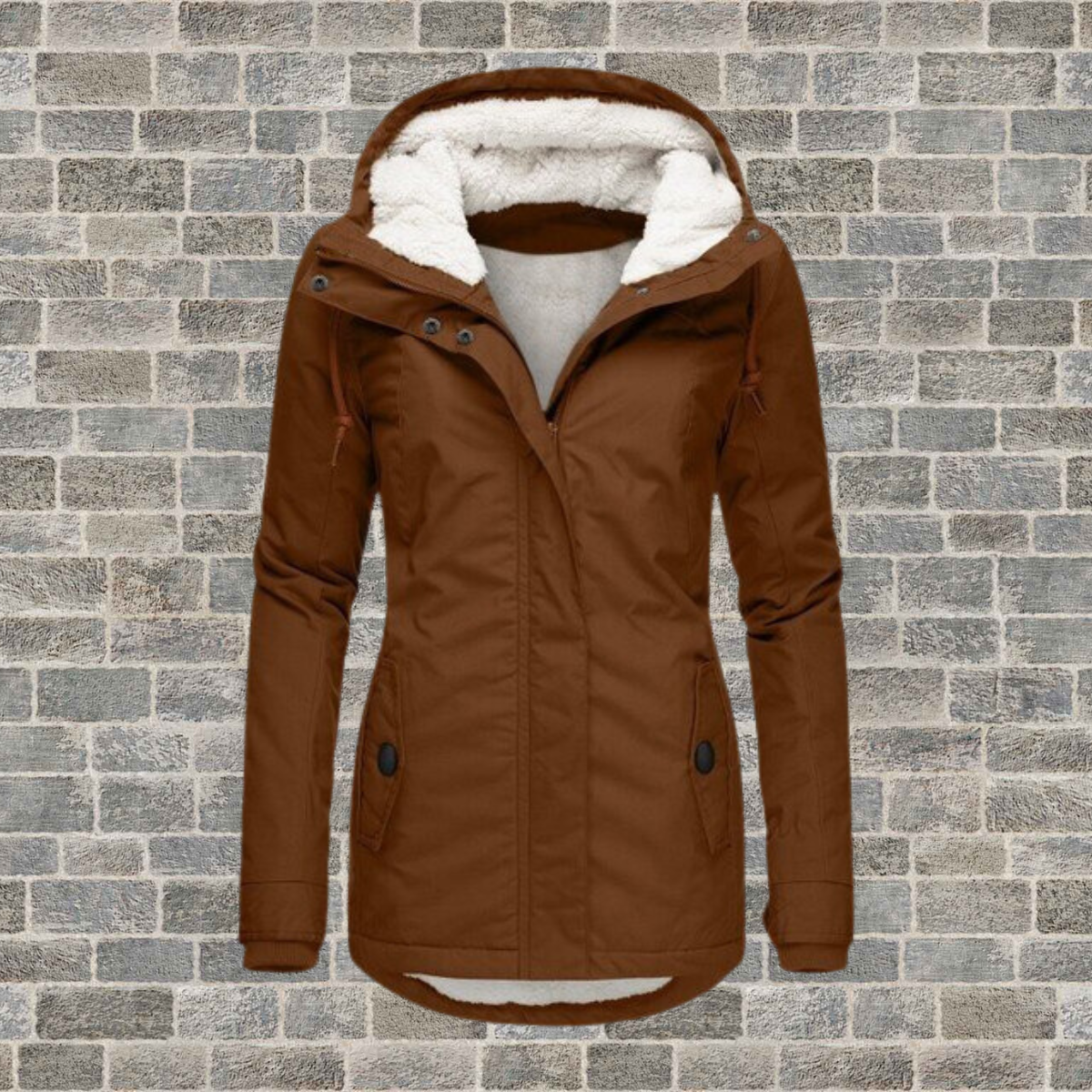Winter Coat with Hood for Women
