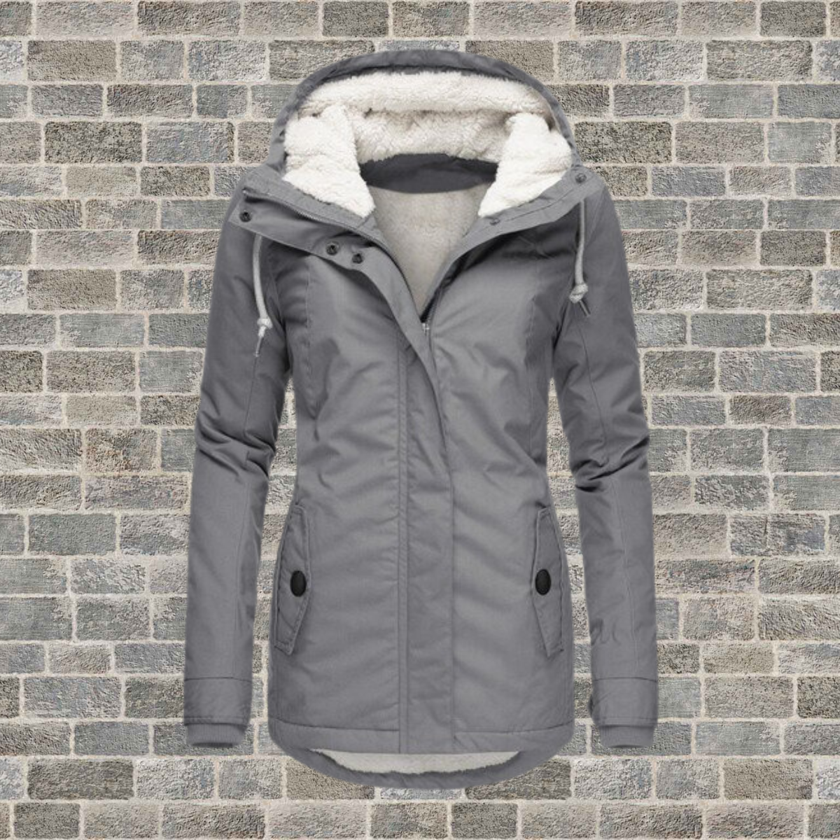 Winter Coat with Hood for Women