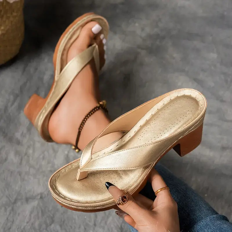 Medium Heel Sandals for Women