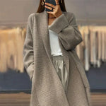 Oversized Cardigan with Front Opening for Women