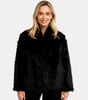 Faux fur coat for women