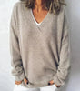V-neck pullover for women