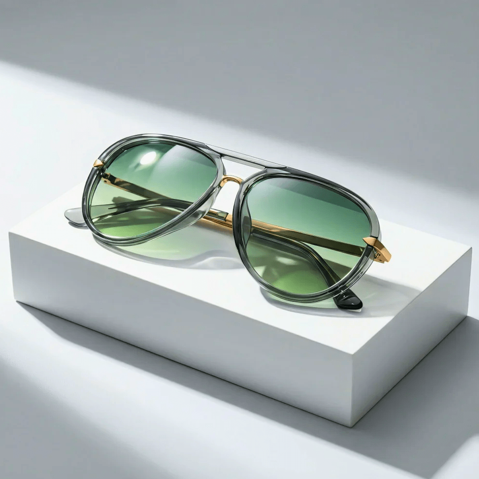 Retro Aviator Glasses for Women