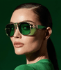 Lunettes de Soleil en Métal à Protection UV400 pour Femmes - Emilia Lane