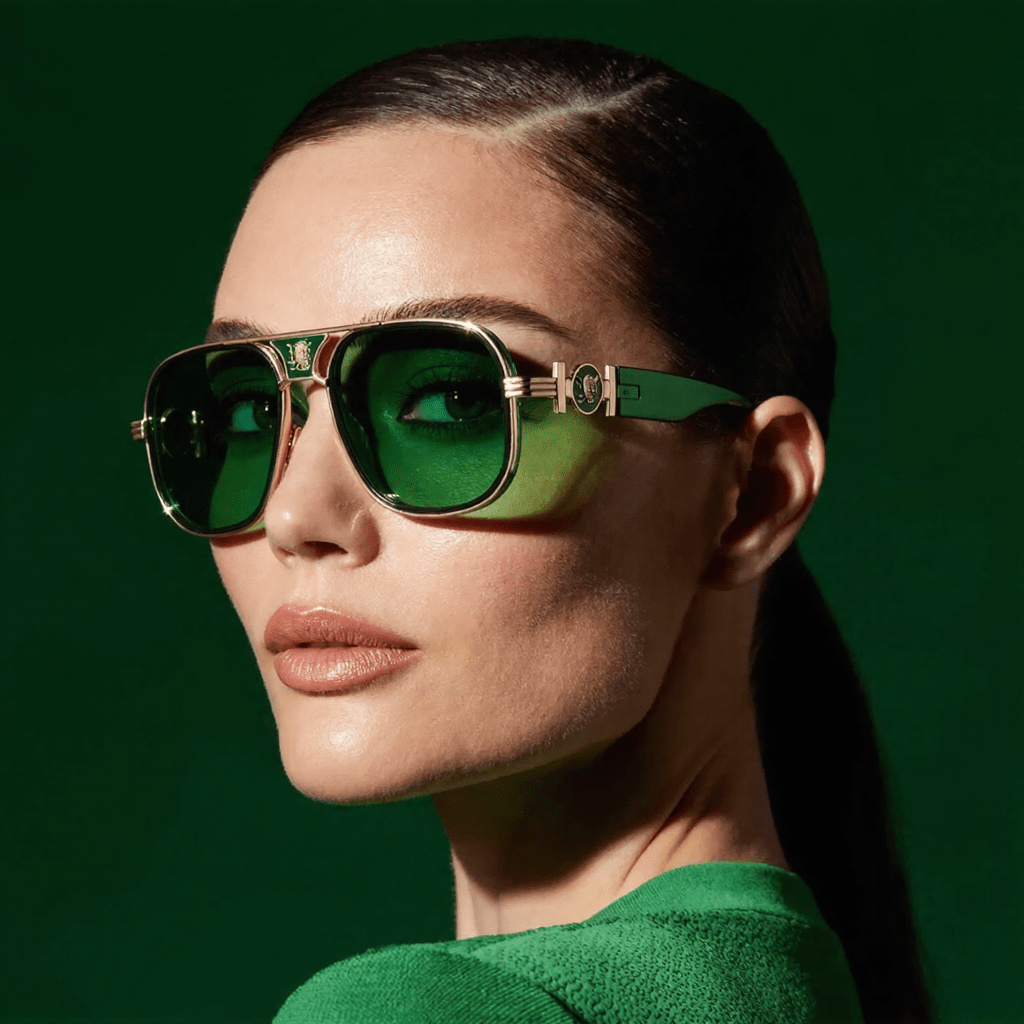 Lunettes de Soleil en Métal à Protection UV400 pour Femmes - Emilia Lane