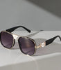 Lunettes de Soleil en Métal à Protection UV400 pour Femmes - Emilia Lane