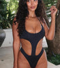Maillot de Bain 1 Pièce Décolleté à Découpes pour Femme - Emilia Lane