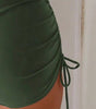 Maillot de Bain à Taille Haute et Détails Froncés pour Femme - Emilia Lane