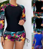 Maillot de Bain Manches Longues Taille Haute pour Femme - Emilia Lane