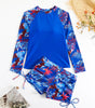 Maillot de Bain Manches Longues Taille Haute pour Femme - Emilia Lane