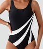 Maillot de Bain Une Pièce Sculptant pour Femme | Idéal pour la Natation - Emilia Lane