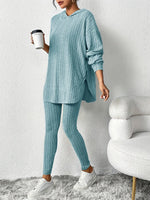 Women's Ribbed Knit Lounge Set