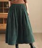 Corduroy Maxi Skirt for Women