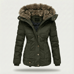 Manteau à Capuche en Fausse Fourrure pour Femmes - Emilia Lane