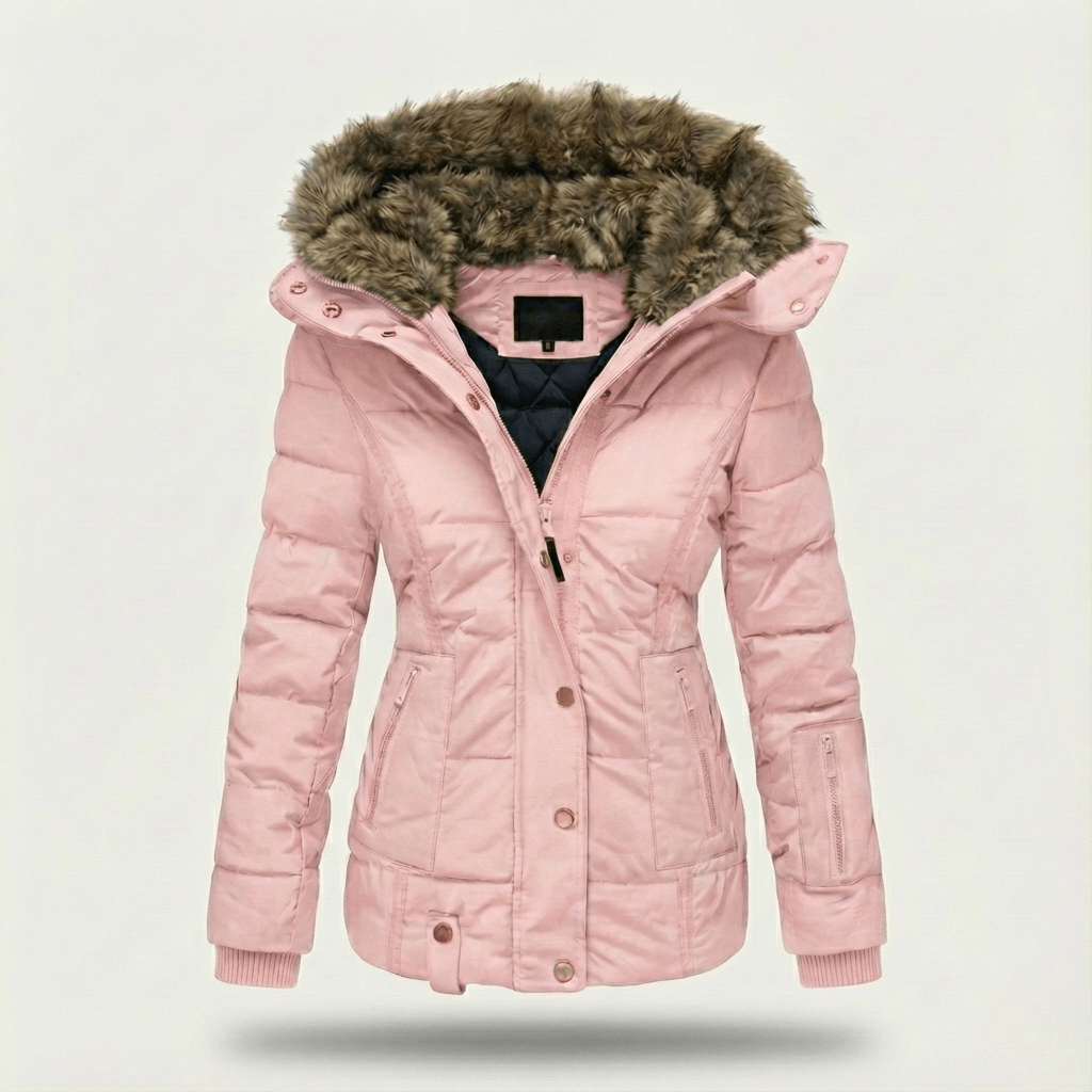 Manteau à Capuche en Fausse Fourrure pour Femmes - Emilia Lane