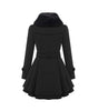 Manteau à Col en Fausse Fourrure pour Femmes - Emilia Lane