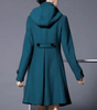 Manteau classique à poches latérales pour femme - Emilia Lane