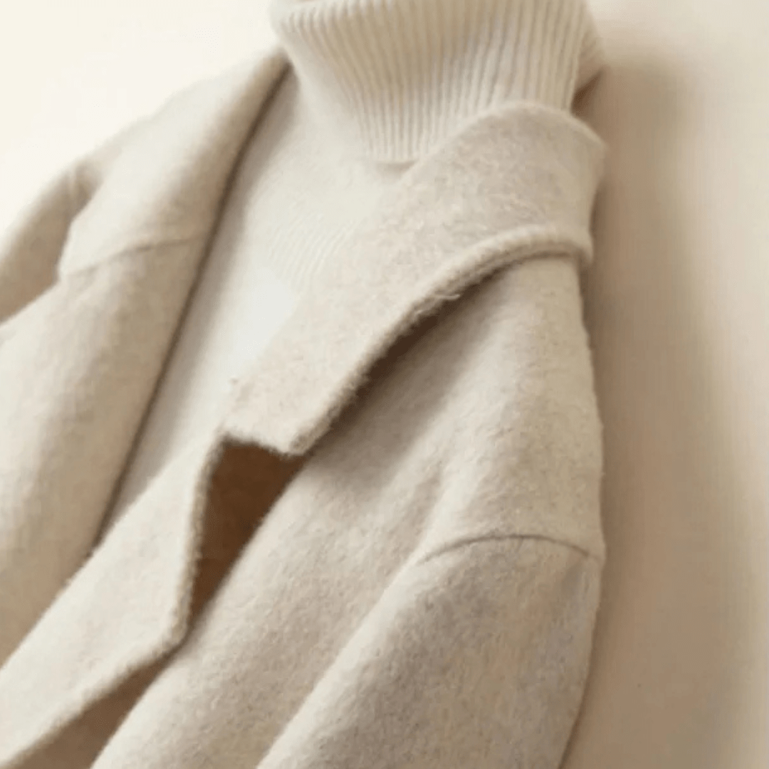 Manteau Court à Double Boutonnage pour Femme - Emilia Lane