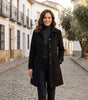 Manteau Élégant Mi - Long pour Femme - Emilia Lane