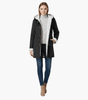 Manteau Grande Taille pour Femmes avec Poches et Fermeture Boucle - Emilia Lane