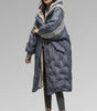 Manteau Long à Capuche en Duvet pour Femme - Emilia Lane