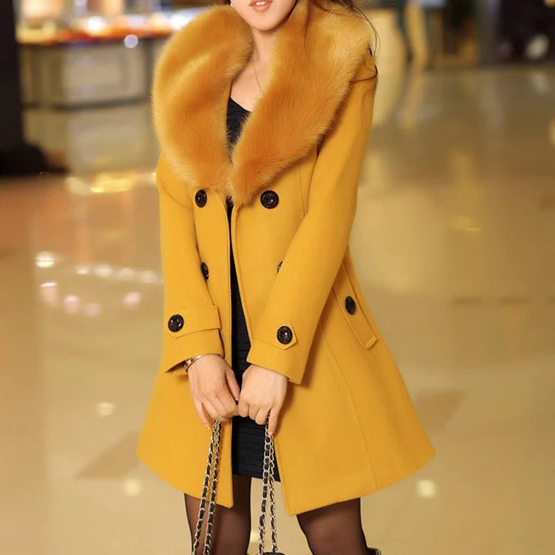 Manteau Luxueux en Fourrure pour Femmes - Emilia Lane