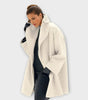 Manteau Oversize en Tissu Effet Laine pour Femme - Emilia Lane