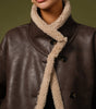 Manteau Réversible en Laine Composite pour Femme - Emilia Lane