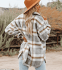 Manteau Style Flanelle à Carreaux pour Femmes - Emilia Lane