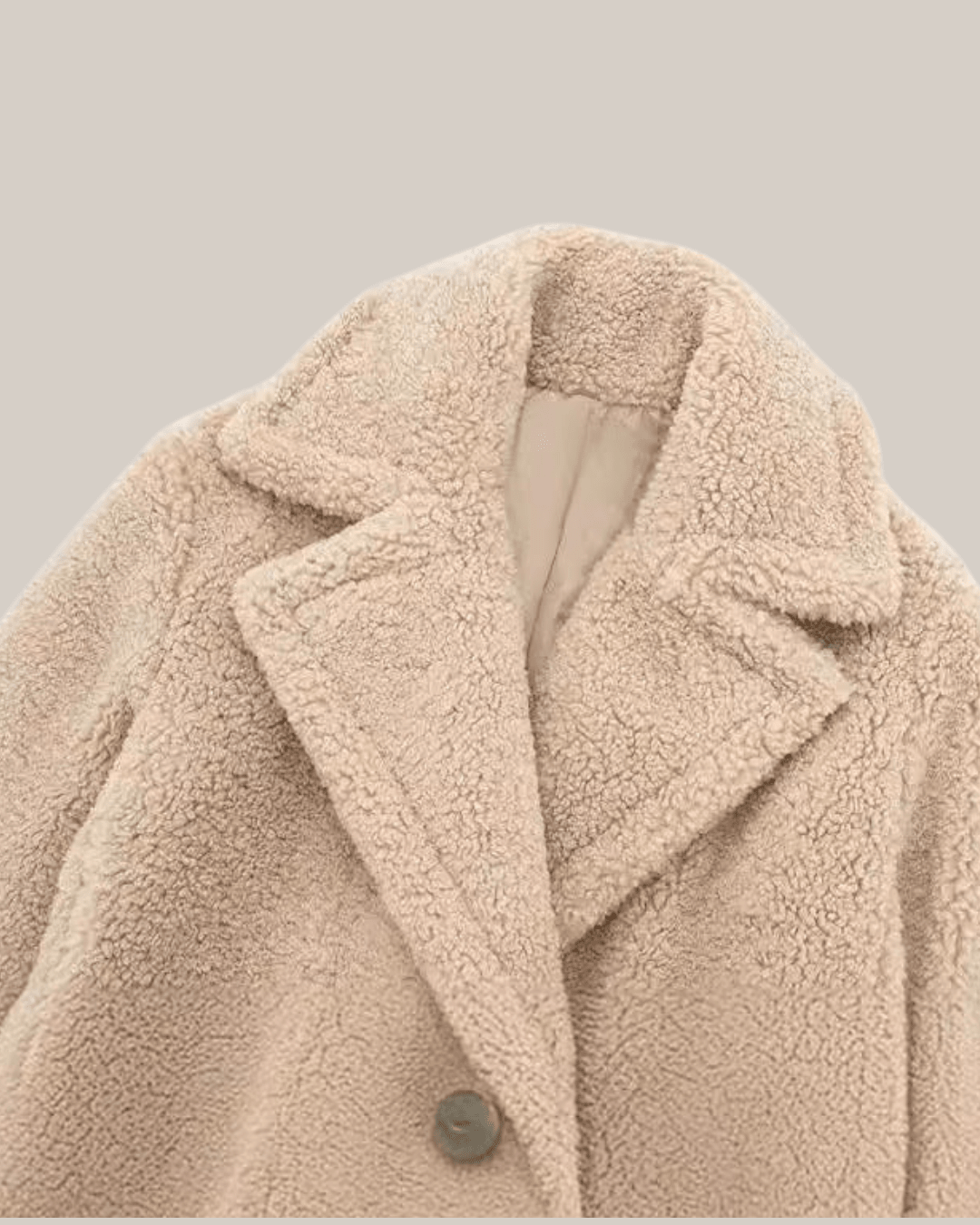 Manteau Teddy Long pour Femme - Emilia Lane