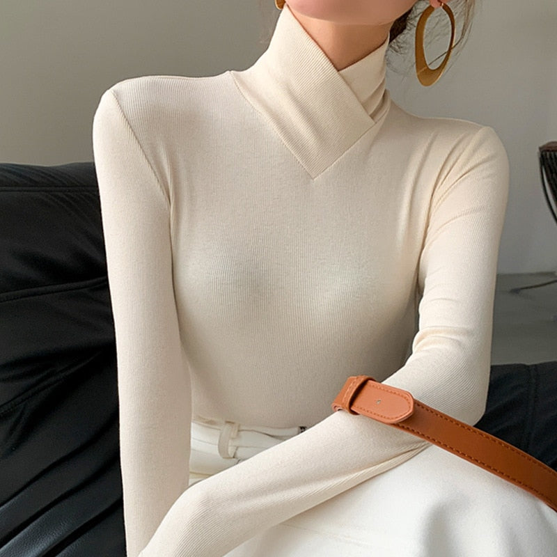 Turtleneck Top for Women