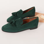 Comfort Suede Moccasins with Fringe for Women