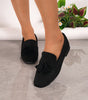 Comfort Suede Moccasins with Fringe for Women