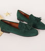 Comfort Suede Moccasins with Fringe for Women