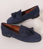 Comfort Suede Moccasins with Fringe for Women