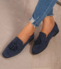 Mocassin Confort en Daim à Franges pour Femme - Emilia Lane