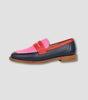 Comfort Penny Loafer Moccasin in Faux Leather for Women