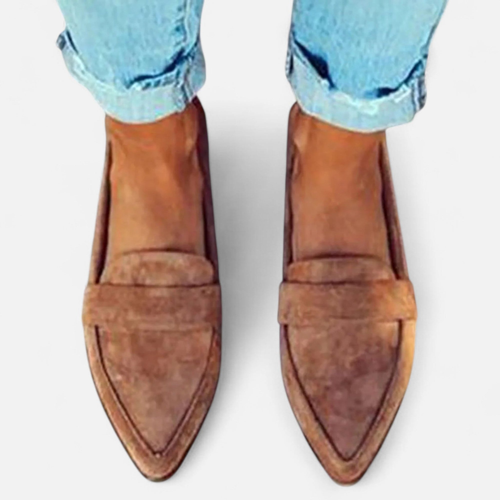 Mocassins Pointus Rétro pour Femmes - Emilia Lane