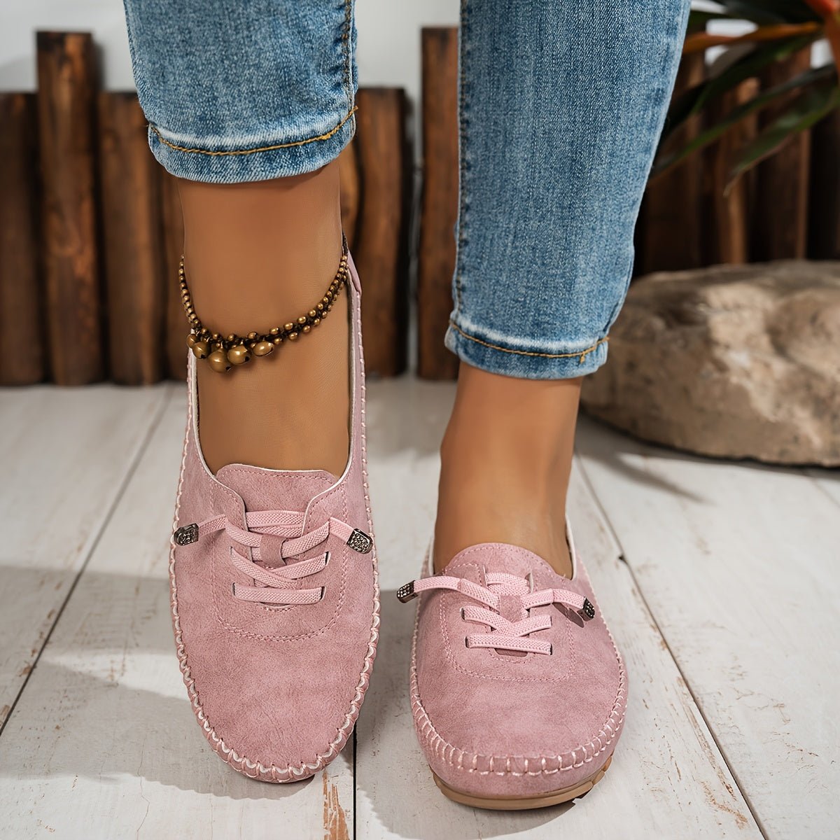 Mocassins Souples à Soutien Intégral pour Femmes - Emilia Lane