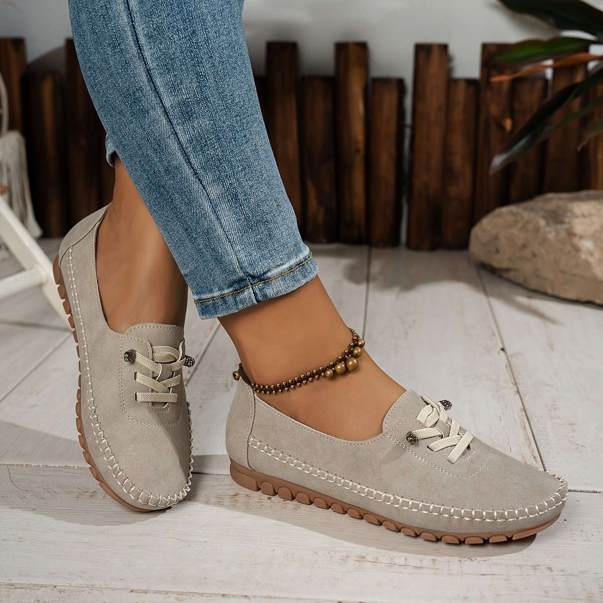 Mocassins Souples à Soutien Intégral pour Femmes - Emilia Lane