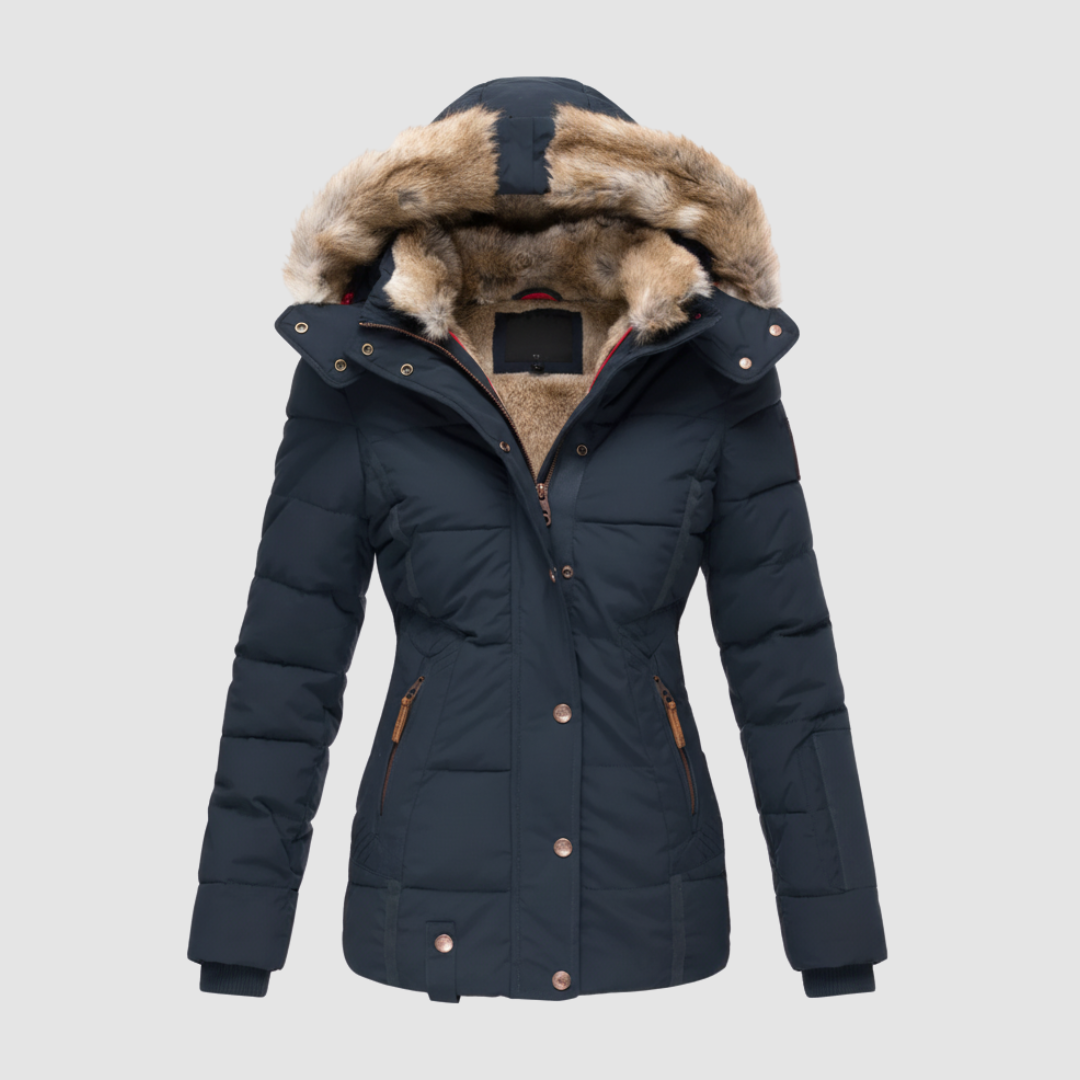 Hooded Padded Jacket for Women