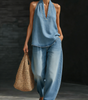 Two-Piece Denim Set for Women | Perfect for Everyday Wear