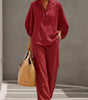 Casual Women's Set with Wide-Leg Pants | Perfect for Summer