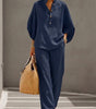 Casual Women's Set with Wide-Leg Pants | Perfect for Summer