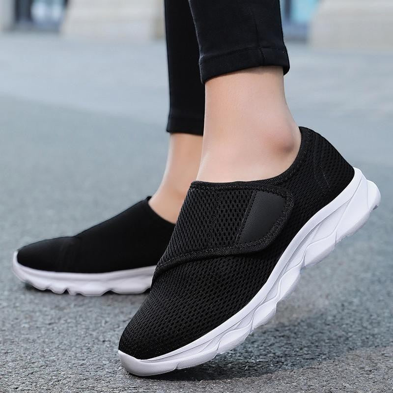 Comfort Basket for Wide Feet in Breathable Mesh for Women